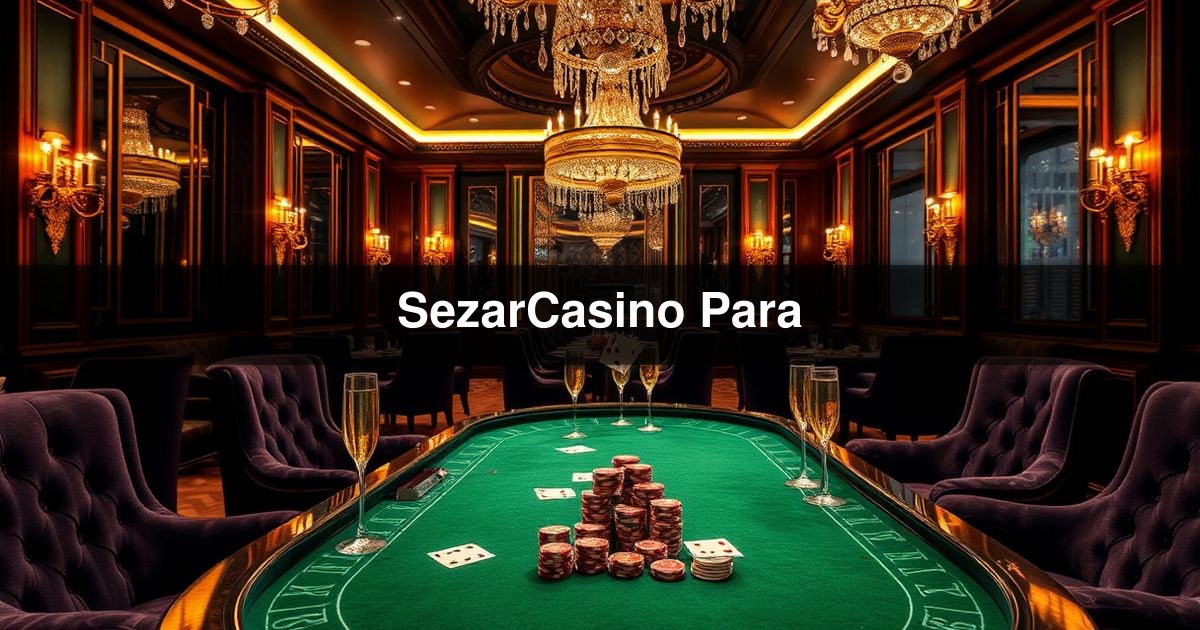 SezarCasino Para